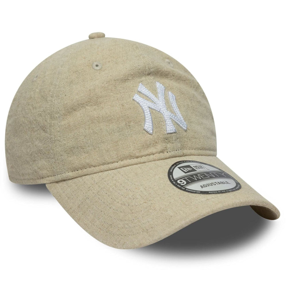 New Era - 9Twenty New York Yankees Linen Cap - Beige